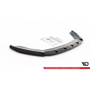 Maxton Design Front Ansatz V.1 / V1 für Seat Leon FR / Cupra Mk3 schwarz Hochglanz