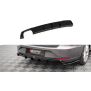Maxton Design Heckdiffusor Ansatz für Seat Leon FR Sportstourer Mk3 schwarz Hochglanz