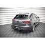 Maxton Design Heck Ansatz Flaps Diffusor V.1 / V1 für Seat Leon FR Sportstourer Mk3 schwarz Hochglanz