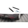 Maxton Design Heck Ansatz Flaps Diffusor V.2 / V2 für Seat Leon FR Sportstourer Mk3 schwarz Hochglanz