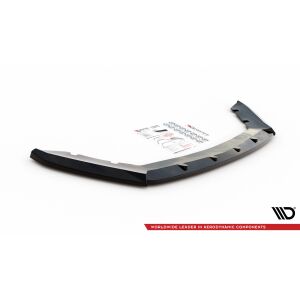 Maxton Design Front Ansatz V.1 / V1 für Seat Leon Mk3 schwarz Hochglanz