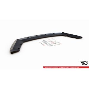Maxton Design Front Ansatz V.1 / V1 für Seat Leon Mk3 schwarz Hochglanz