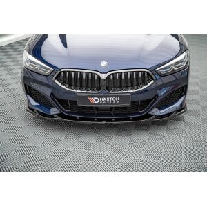 Maxton Design Front Ansatz V.4 / V4 für BMW 8 Coupe M-Paket G15 / 8 Gran Coupe M-Paket G16 schwarz Hochglanz