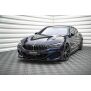 Maxton Design Front Ansatz V.4 / V4 für BMW 8 Coupe M-Paket G15 / 8 Gran Coupe M-Paket G16 schwarz Hochglanz