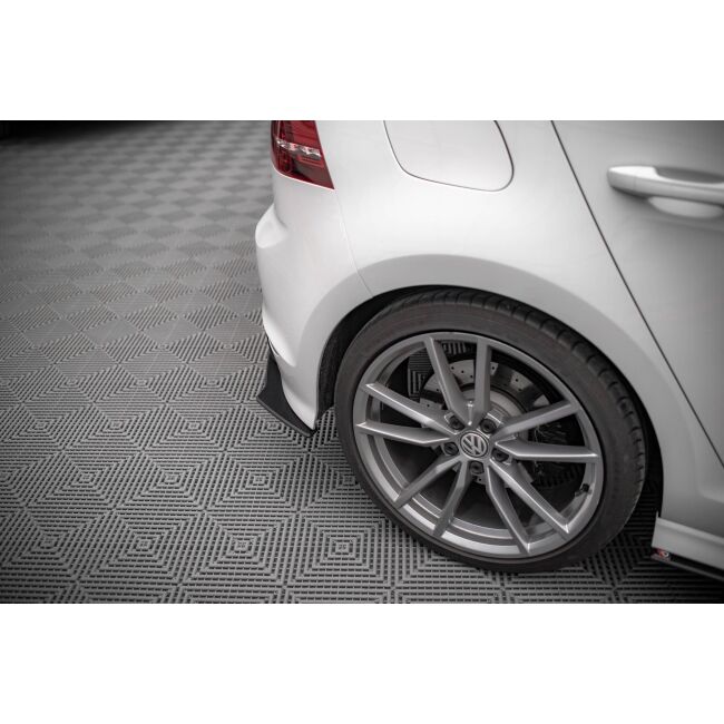 Maxton Design Street Pro Heck Ansatz Flaps Diffusor für Volkswagen Golf R Mk7