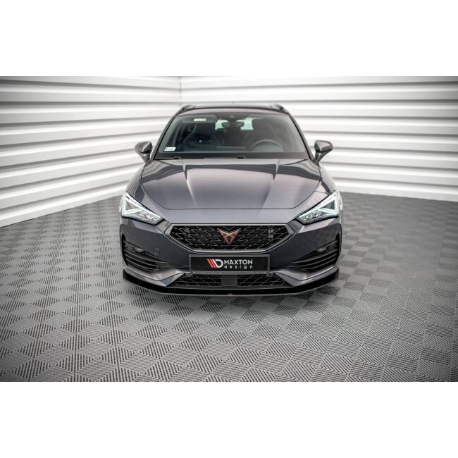 Maxton Design Street Pro Front Ansatz für für Cupra Leon