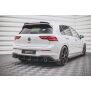 Maxton Design Robuste Racing Heckschürze V.1 / V1 für Volkswagen Golf 8 GTI