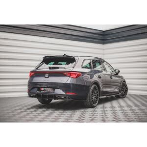 Maxton Design Robuste Racing Heckschürze für Seat Leon FR ST Mk4