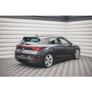 Maxton Design Rennen Street Pro Heckschürze für Seat Leon FR Hatchback Mk4