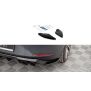 Maxton Design Heck Ansatz Flaps Diffusor für Seat Leon FR Hatchback Mk4 schwarz Hochglanz