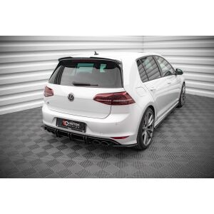 Maxton Design Street Pro Heck Ansatz Flaps Diffusor für Volkswagen Golf R Mk7