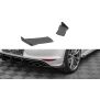 Maxton Design Street Pro Heck Ansatz Flaps Diffusor +Flaps für Volkswagen Golf R Mk7 schwarz Hochglanz