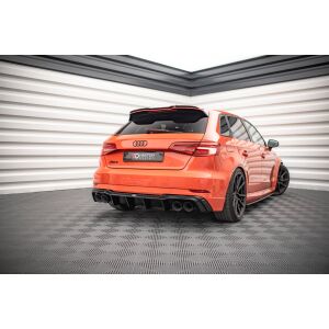 Maxton Design Heckdiffusor Ansatz V.2 / V2 für Audi RS3 8V Facelift