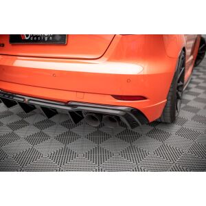 Maxton Design Heckdiffusor Ansatz V.2 / V2 für Audi RS3 8V Facelift