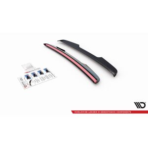 Maxton Design Spoiler CAP für Toyota RAV4 Mk5 schwarz Hochglanz
