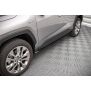 Maxton Design Seitenschweller Ansatz für Toyota RAV4 Mk5 schwarz Hochglanz