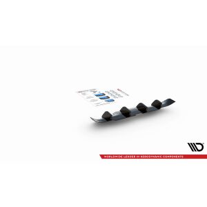 Maxton Design Heckdiffusor Ansatz für BMW M235i Gran Coupe F44 schwarz Hochglanz