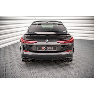 Maxton Design Heck Ansatz Flaps Diffusor für BMW M235i Gran Coupe F44 schwarz Hochglanz