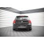Maxton Design Mittlerer Heckdiffusor Ansatz DTM Look für BMW 1er F20 schwarz Hochglanz