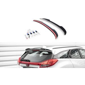 Maxton Design Spoiler CAP für Honda Civic Tourer Mk9 schwarz Hochglanz