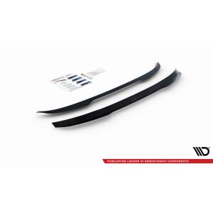 Maxton Design Spoiler CAP für Honda Civic Tourer Mk9 schwarz Hochglanz