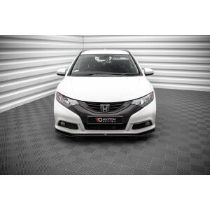 Maxton Design Front Ansatz V.1 / V1 für Honda Civic Mk9 schwarz Hochglanz