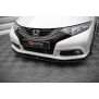 Maxton Design Front Ansatz V.2 / V2 für Honda Civic Mk9 schwarz Hochglanz