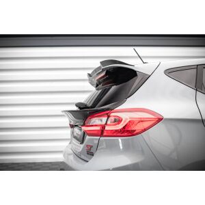 Maxton Design Heckscheiben Spoiler für Ford Fiesta Standard/ ST-Line/ ST schwarz Hochglanz