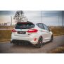 Maxton Design Heck Ansatz Flaps Diffusor +Flaps für V.4 / V4 Ford Fiesta ST Mk8
