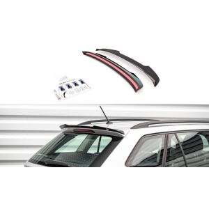 Maxton Design Spoiler CAP für Skoda Fabia Combi Mk3 schwarz Hochglanz