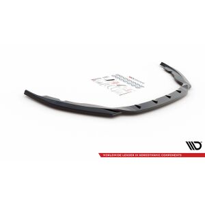 Maxton Design Front Ansatz V.2 / V2 für Skoda Fabia Mk3 schwarz Hochglanz
