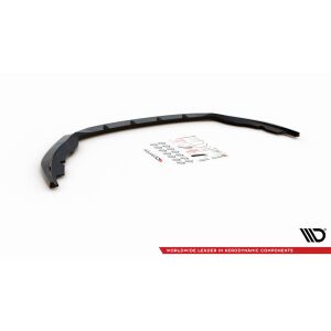 Maxton Design Front Ansatz V.2 / V2 für Skoda Fabia Mk3 schwarz Hochglanz