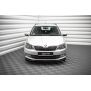 Maxton Design Front Ansatz V.2 / V2 für Skoda Fabia Mk3 schwarz Hochglanz