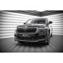 Maxton Design Front Ansatz V.2 / V2 für Skoda Kodiaq Mk1 Facelift schwarz Hochglanz