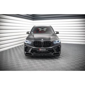 Maxton Design Front Ansatz V.1 / V1 für BMW  X5M F95 schwarz Hochglanz