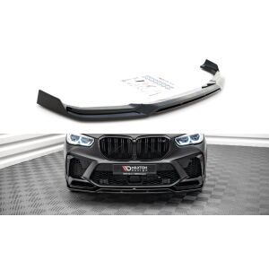 Maxton Design Front Ansatz V.3 / V3 für BMW  X5M F95 schwarz Hochglanz