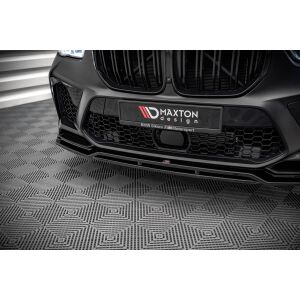 Maxton Design Front Ansatz V.3 / V3 für BMW  X5M F95 schwarz Hochglanz