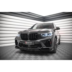 Maxton Design Front Ansatz V.3 / V3 für BMW  X5M F95 schwarz Hochglanz