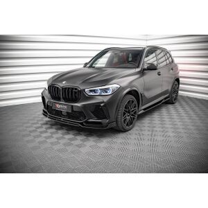 Maxton Design Seitenschweller Ansatz für BMW X5M F95 schwarz Hochglanz