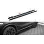 Maxton Design Seitenschweller Ansatz für BMW X5M F95 schwarz Hochglanz