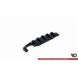 Maxton Design Heckdiffusor Ansatz für Seat Ibiza Cupra Mk3 schwarz Hochglanz