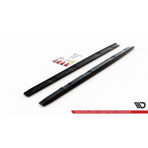 Maxton Design Seitenschweller Ansatz für Seat Ibiza Cupra Mk3 schwarz Hochglanz