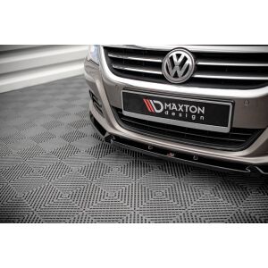 Maxton Design Front Ansatz V.3 / V3 für Volkswagen Passat CC schwarz Hochglanz