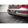 Maxton Design Mittlerer Heckdiffusor Ansatz DTM Look für Volkswagen Passat CC schwarz Hochglanz