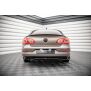Maxton Design Mittlerer Heckdiffusor Ansatz DTM Look für Volkswagen Passat CC schwarz Hochglanz