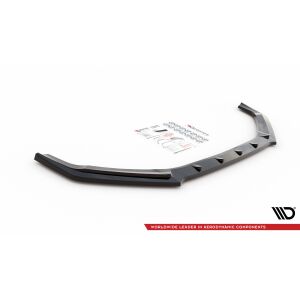 Maxton Design Front Ansatz V.1 / V1 für Hyundai I20 N Mk3 schwarz Hochglanz