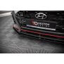 Maxton Design Front Ansatz V.1 / V1 für Hyundai I20 N Mk3 schwarz Hochglanz