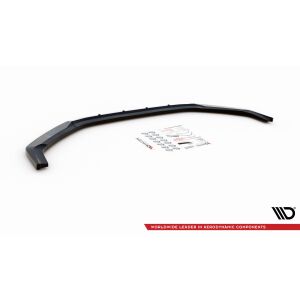 Maxton Design Front Ansatz V.3 / V3 für Hyundai I20 N Mk3 schwarz Hochglanz
