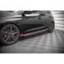 Maxton Design Street Pro Seitenschweller Ansatz für + Flaps Hyundai I20 N Mk3 schwarz Hochglanz