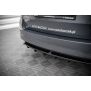 Maxton Design Mittlerer Heckdiffusor Ansatz DTM Look für Skoda Fabia Combi Mk3 Facelift schwarz Hochglanz